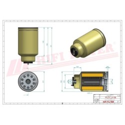 FUEL WATER SEPARATOR FILTER