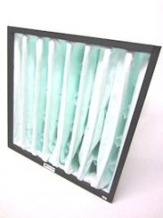 Fine dust pocket filters made of synthetic media Filter classes M5 - F9