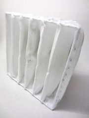 Fine dust pocket filters with wire frames Filter classes M5- M6