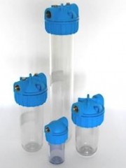 WF 1 housing operating pressure: 5-10 bar - flow rate: 2000-8000 l/h