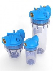 WF 2 housing operating pressure: 5-10 bar - flow rate: 2000-6000 l/h